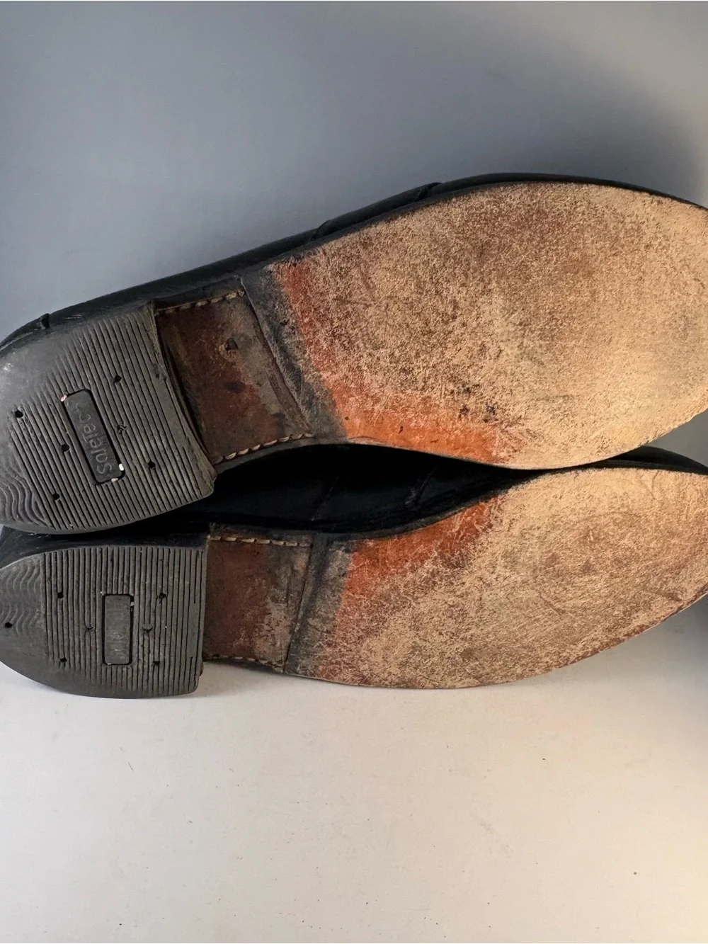 Allen Edmonds Mens Sz 13 A Cameron Penny Loafers Black Leather Slip On Shoes USA